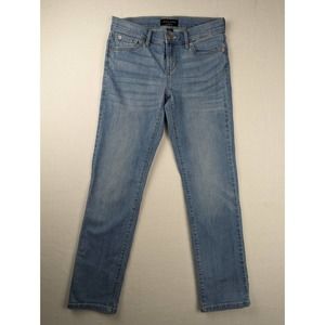 Banana Republic Girlfriend Jeans Women's Petite 26 Size 2 Light Wash